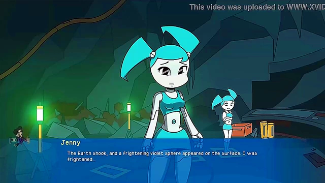 Blonde MILF and Redhead Anime Girls Seduce Alien Android in Camp Pinewood Gravity Falls Adventures