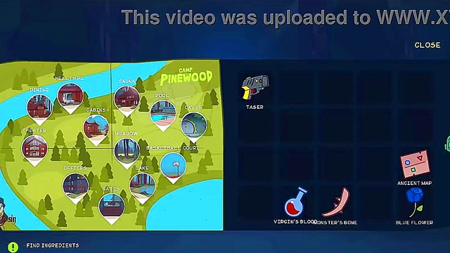 Blonde MILF and Redhead Anime Girls Seduce Alien Android in Camp Pinewood Gravity Falls Adventures