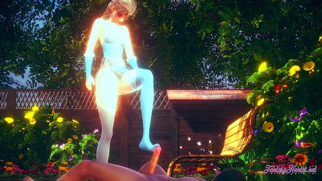 Elsa Frozen Hentai Princess Gets FuckedHard With Footjob & Cunnilingus Creampie