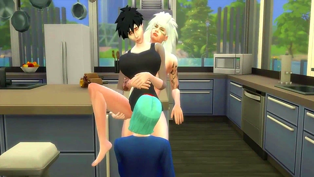 Madara's Kitchen Orgy With Naruto Friends Ends In Wild Anal Creampie Fest