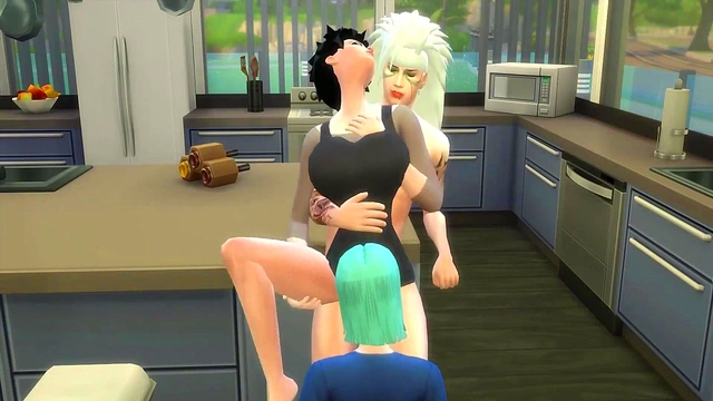 Madara's Kitchen Orgy With Naruto Friends Ends In Wild Anal Creampie Fest