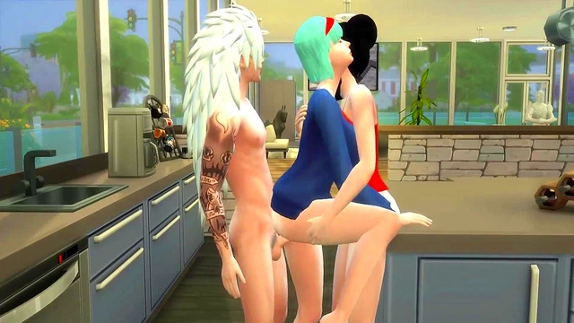 Madara's Kitchen Orgy With Naruto Friends Ends In Wild Anal Creampie Fest