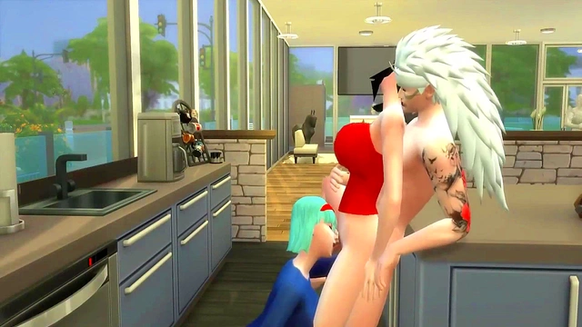 Madara's Kitchen Orgy With Naruto Friends Ends In Wild Anal Creampie Fest