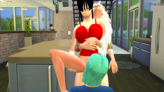 Madara's Kitchen Orgy With Naruto Friends Ends In Wild Anal Creampie Fest