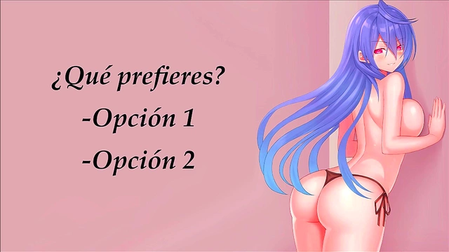 Hentai JOI Game – Choose Your Path for Slinky Seduction & Spanking Fun