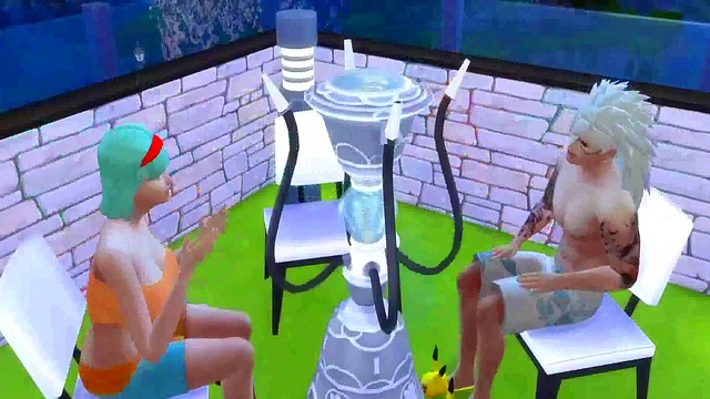 Madara Helps His Friend at the Pool With Hard Anal Action & Cuckold Drama