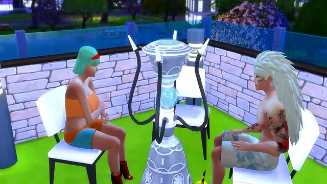 Madara Helps His Friend at the Pool With Hard Anal Action & Cuckold Drama