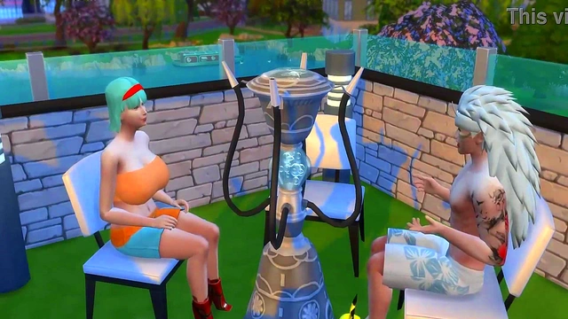 Madara Helps His Friend at the Pool With Hard Anal Action & Cuckold Drama