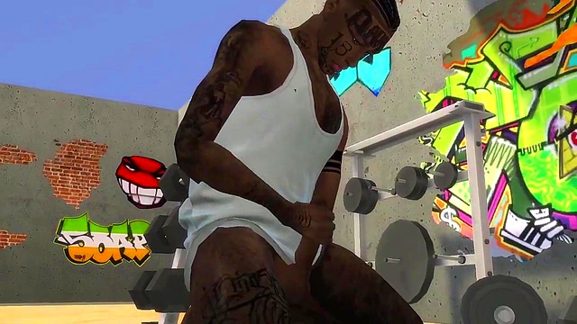 Horny Gangstas Bang in Tha Ghetto HQ for Wild Group Hentai Action