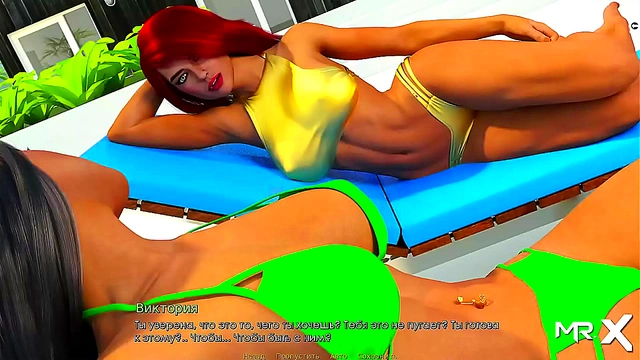 Gorgeous Anime Babe in Bikini Gets Fucked On the Beach For Hot Release