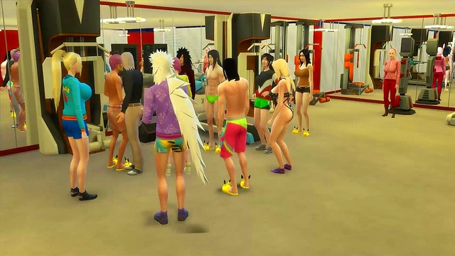 Naruto Harem Orgy – Married Women & MILF Wives Share Big Tits for Anal & Oral Feast