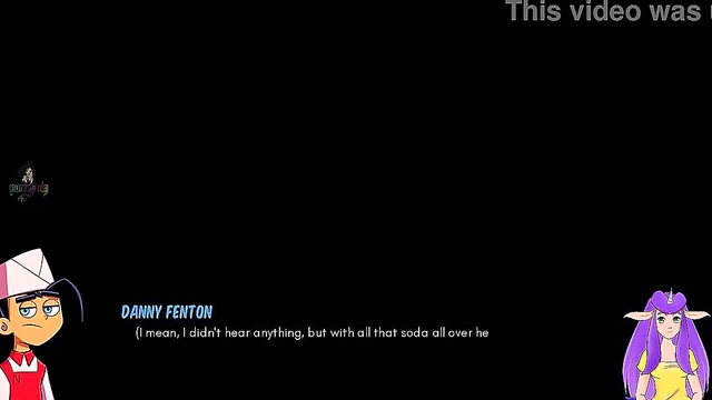 Hot Goth MILF Gets Wet At Work In Danny Phantom hentai Anime Vtuber Scene