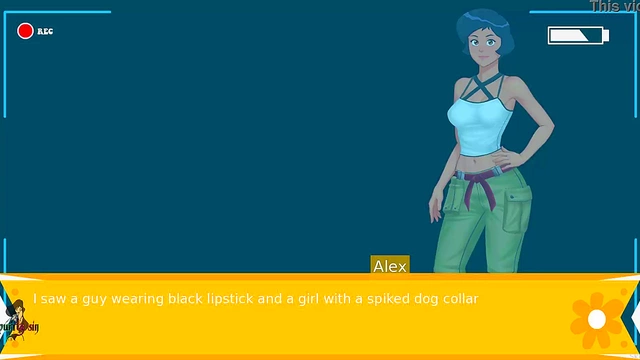 Blonde & Redhead Totally Spies Girls Flash Sexy Tits in Anime Fun