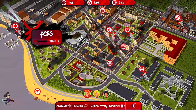 Blonde & Redhead Totally Spies Girls Flash Sexy Tits in Anime Fun