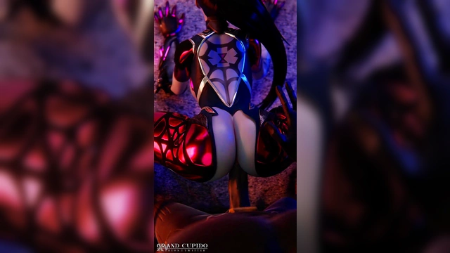 Widowmaker Rides Big Black Dick Deep In Anime Overwatch Action