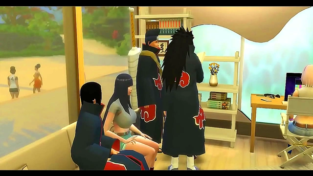 Hinata Cheats With Itachi for Intense Naruto Anal Sex & Cuckold Drama