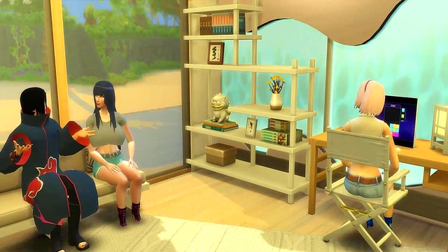 Hinata Cheats With Itachi for Intense Naruto Anal Sex & Cuckold Drama