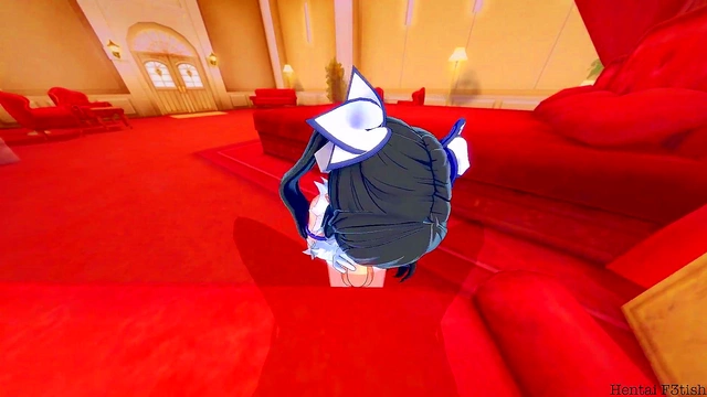 Hentai Teen Hestia Enjoys TitFuck & Uncensored In Her Mansion