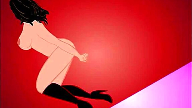 Big-Titted Porn Stars Candace Von & Gianna Michaels Battle It Out in Anime Strip Club Showdown