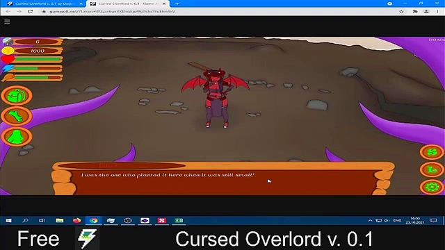 Hentai Adventure – Cursed Overlord Takes Control in RPG Fantasy Land