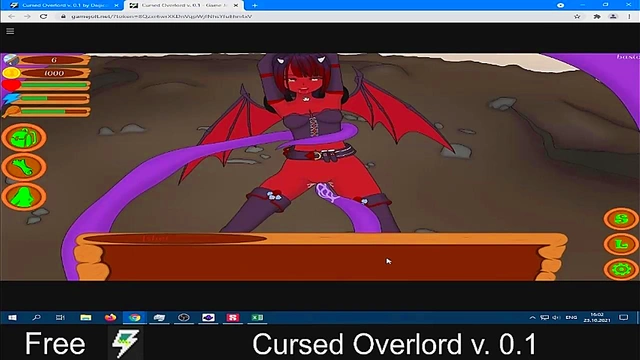 Hentai Adventure – Cursed Overlord Takes Control in RPG Fantasy Land