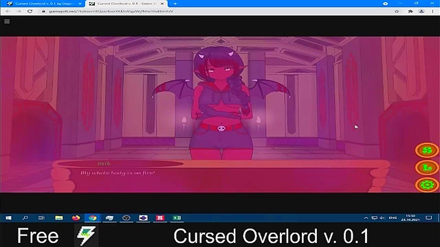 Hentai Adventure – Cursed Overlord Takes Control in RPG Fantasy Land