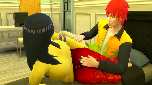 Sakura Gets Seduced by Hinata for Steamy Anal Action in Naruto Anime