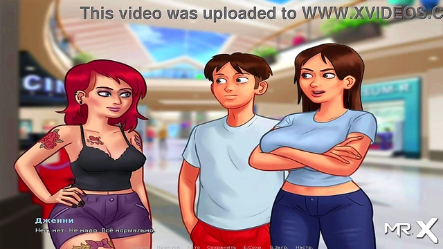 Teen Anime Chick Struggles With Oversized Vibrators In Summertime Saga