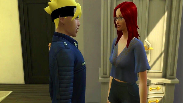 Boruto Fucks Visiting Milf Karin While Naruto Watches Helplessly