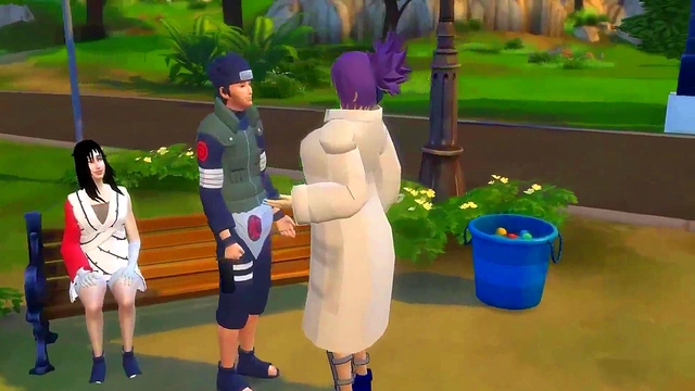 Kurenai & Anko Get Fucked by Akatsuki in Naruto Hentai Cuckold Drama