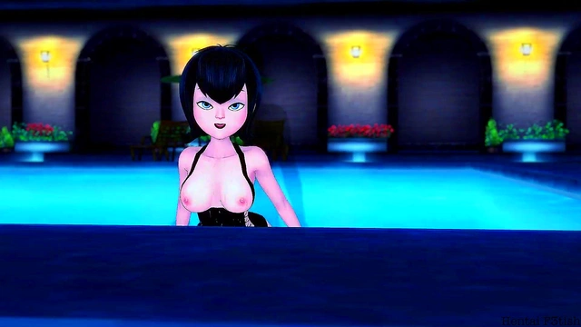 Teen Mavis Gets Bang(ed) by Invisible Guy at Hotel Transylvania Pool