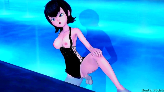Teen Mavis Gets Bang(ed) by Invisible Guy at Hotel Transylvania Pool
