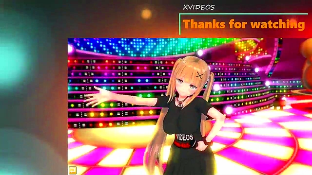 Brown-Haired Chizuru Rubs Boobs While Giving Blowjob & Handjob In 3D Hentai