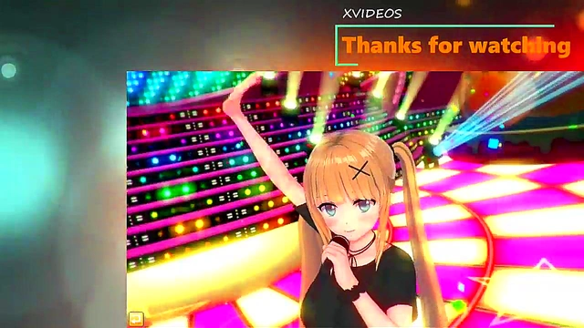 Brown-Haired Chizuru Rubs Boobs While Giving Blowjob & Handjob In 3D Hentai