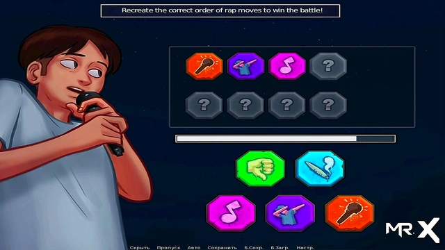 Teen Anime Chick Gets Horny and Seduces for Some Extra Cash in Summertime Saga