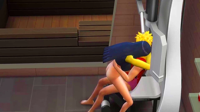 Hinata Trains Naruto's Dick With Oral & Anal Sex In Steamy Hentai Scene