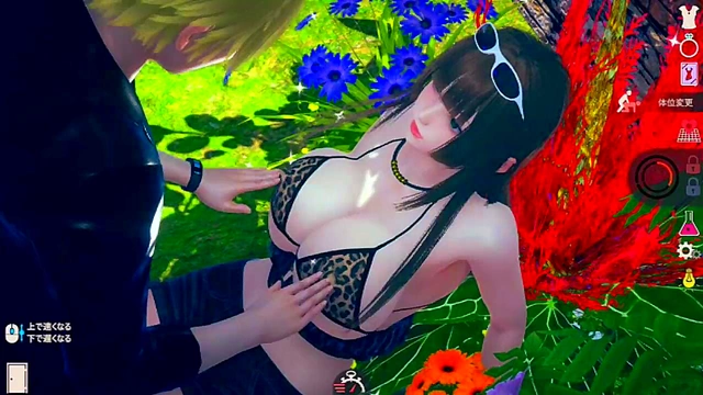 Cute AI Shojo With Big Tits Gives Amazing Blowjob & Handjob On Uninhabited Island