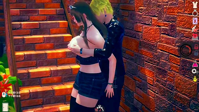 Cute AI Shojo With Big Tits Gives Amazing Blowjob & Handjob On Uninhabited Island