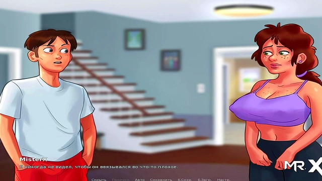 Milf From Summertime Saga Games Masturbates To Expensive Hentai Cartoon Payne.Channel