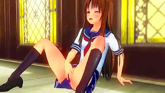Cute Takagi-San Masturbates & Squirts For You In Custom Maid Outfit