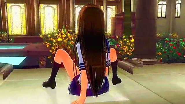 Cute Takagi-San Masturbates & Squirts For You In Custom Maid Outfit