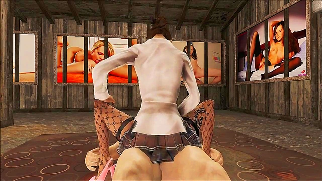 Petite Brunette Spanked Hard In Perverted Fallout 4 Anime Parody Anal Sex Mod