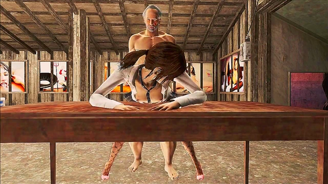 Petite Brunette Spanked Hard In Perverted Fallout 4 Anime Parody Anal Sex Mod