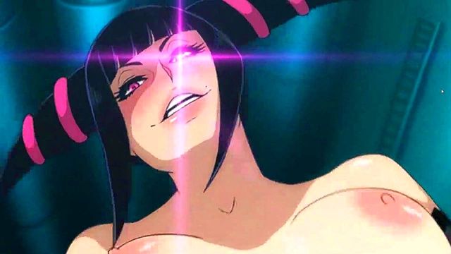 Juri from Street Fighter Anime Humps Hardcore With Big Boobs Babe
