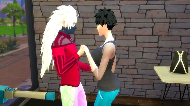 Videl Seduces Madara During Training for Naughty Exercises & Intense Anime Sex Session