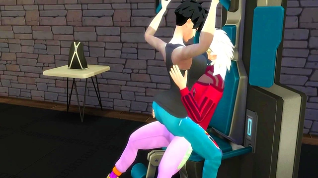 Videl Seduces Madara During Training for Naughty Exercises & Intense Anime Sex Session