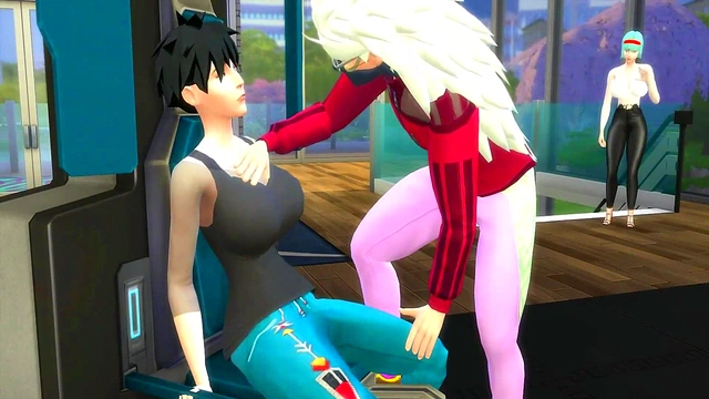 Videl Seduces Madara During Training for Naughty Exercises & Intense Anime Sex Session