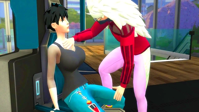 Videl Seduces Madara During Training for Naughty Exercises & Intense Anime Sex Session