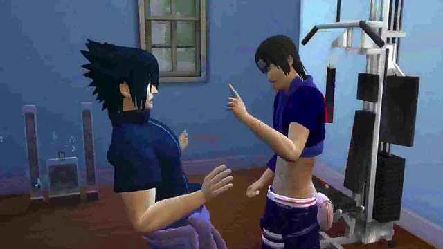 Cuckolded Husband Watches Hot Anime MILF Cheating With Naruto for Anal Fun