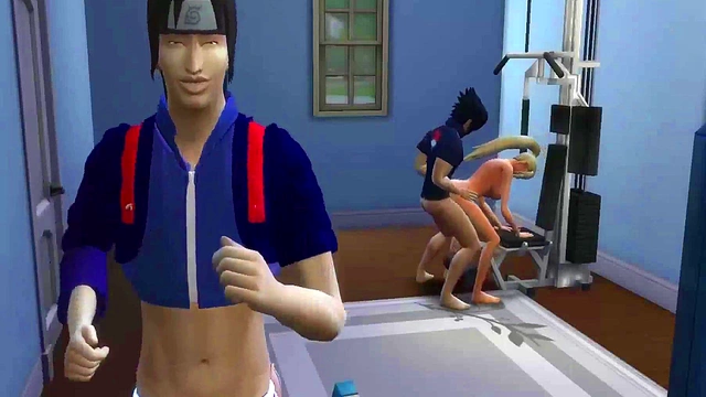 Cuckolded Husband Watches Hot Anime MILF Cheating With Naruto for Anal Fun